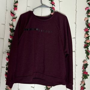 Maroon Under Armour Crewneck